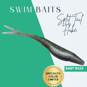 5" Split Tail Fluke Jerk Bait